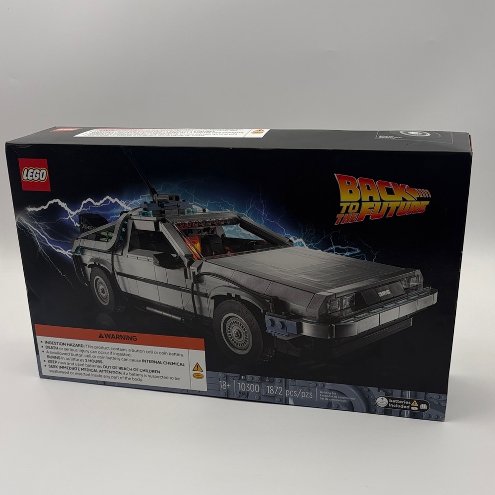 LEGO Back to the Future DeLorean - Black and Gray